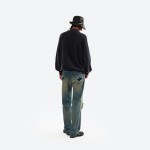 Badge Half Placket Sweater